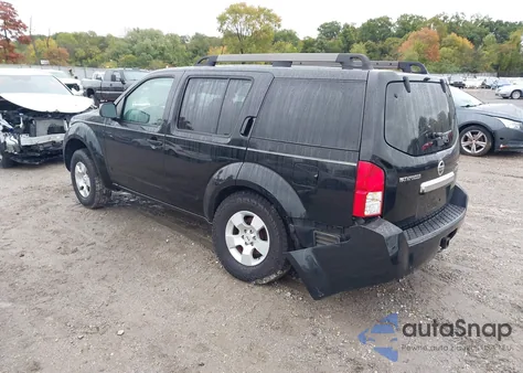 2008 Nissan Pathfinder S from USA, damaged, VIN 5N1AR18B08C650863